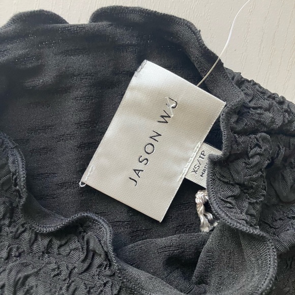 Jason Wu Textured Long Sleeve Top (Size XS/TP) NWT - Picture 8 of 15